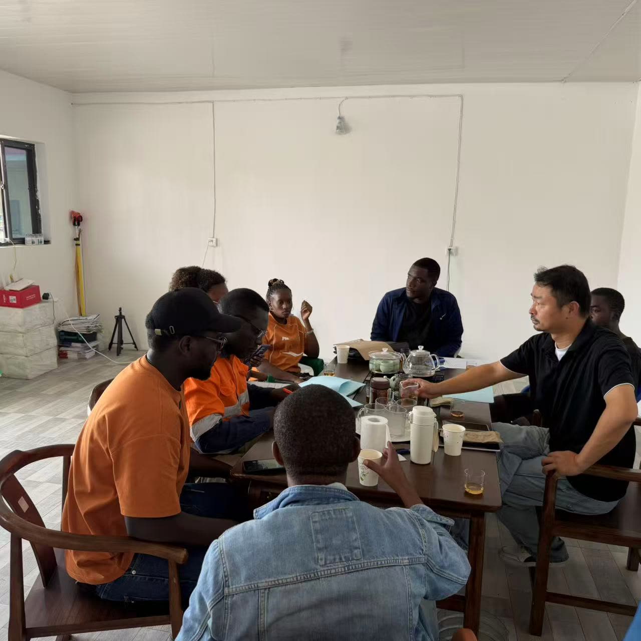 Advisory meeting with client